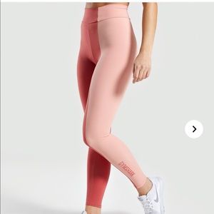 duo pink gymshark leggings